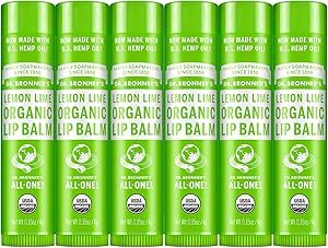 Dr. Bronner′s Organic Lip Balm 6-Pack Lemon Lime 0.15oz Review