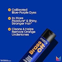 Matrix Brass Off Toning Blue Shampoo 10 oz — image 4