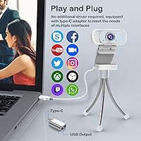 Hrayzan 1080p Webcam with Microphone — image 4