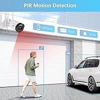 WEILAILIFE 90 Days Storage Outdoor Wireless Security Camera System 3TB — image 7