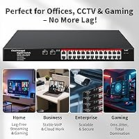 STEAMEMO 26-Port Gigabit Ethernet Switch — image 8