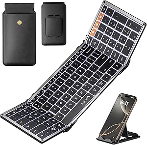 ProtoArc XK01 Plus Backlit Foldable Bluetooth Keyboard Review