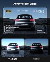 FAIMEE RM 4K Dash Cam Front and Rear with GPS — image 3