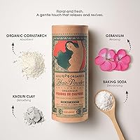 Lulu Organics Non-Aerosol Dry Shampoo Powder, 4oz - Geranium Scent — image 4