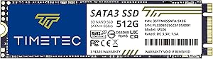Timetec 512GB SSD 3D NAND SATA III M.2 2280