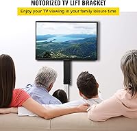 VEVOR Motorized TV Lift 31.5-Inch Stroke Length, Adjustable Height for Max. 60-Inch TVs — image 3