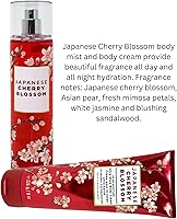 Bath & Body Works Japanese Cherry Blossom Fragrance Mist & Body Cream Set 8oz — image 3