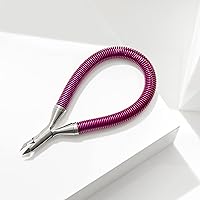 Tweezerman Grip & Snip Spiral Spring Cuticle Nipper (Blue/Pink) — image 8