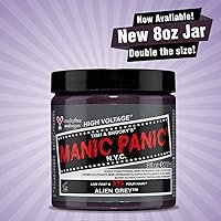 MANIC PANIC Classic Alien Grey Semi Permanent Hair Color 8oz — image 2