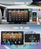 Naifay 9-Inch Single Din Car Stereo with Apple CarPlay & Android Auto — image 4