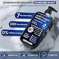 Oely Antifungal Shampoo for Seborrheic Dermatitis, Folliculitis & Scalp Psoriasis, 10.1 Fl Oz — image 6