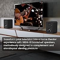 Bestisan SR04 Bluetooth Bookshelf Speakers — image 3