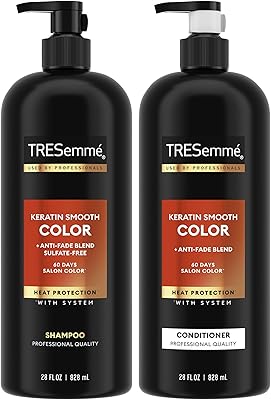 TRESemmé Keratin Smooth Color Shampoo and Conditioner Set 28 Oz