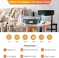 MONODEAL MD706 Portable CD Player Boombox — image 9