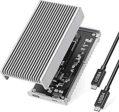 Gewokliy 40Gbps M.2 NVMe Enclosure 8TB