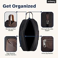 Emissary Men's Toiletry Bag, Black — image 2