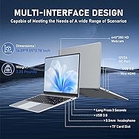 NAIKLULU VenBook Laptop, 15.6-Inch, 8GB RAM, 512GB SSD, Celeron N4000, Windows 11 Pro — image 7