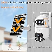ESCANU QG8 Dual Lens Security Camera — image 2