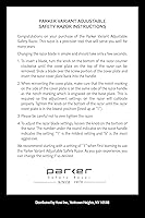 Parker 100% Black Badger Bristle Shaving Brush with White Handle — image 5