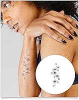 Inkbox Falling Blossoms Temporary Tattoo, 5 x 2 in — image 1