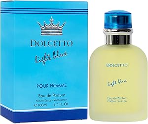 NovoGlow Dolcetto Light Blue Eau De Parfum for Men 3.4oz Review