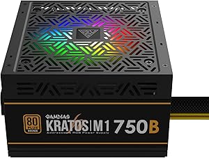 GAMDIAS Kratos M1-750B 750W RGB Gaming Power Supply Review