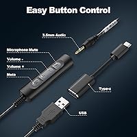 Voistek 88C USB Headset with Microphone — image 6