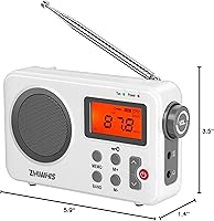 ZHIWHIS ZWS-8801 Portable AM/FM/Shortwave Radio — image 8