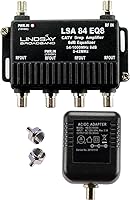Lindsay LSA84-EQ8 4-Port TV Signal Amplifier — image 1