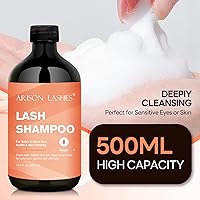 Arison Eyelash Extension Shampoo 600ml Unscented — image 4