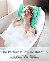 MTDLYICE Bath Pillow, Lake Blue, 16.5 x 17.3 INCH — image 2