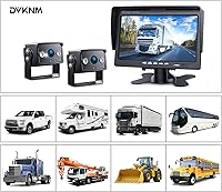 DVKNM TZ102 7″ Dual Backup Camera Kit — image 7