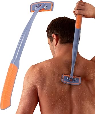 BroShaver 3.0 DIY Back & Body Hair Trimmer Gray