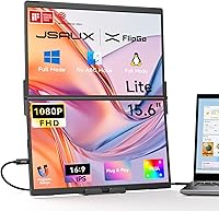 JSAUX FlipGo Lite 15.6″ Portable Dual Monitor — image 1