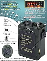 ZHIWHIS ZWS-700 Shortwave Radio with Bluetooth — image 4
