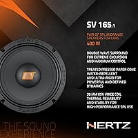 HERTZ SV-1651 6.5″ 4-Ohm SPL Midrange Speaker Drivers (Pair) — image 4