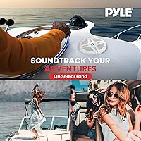 Pyle PLMRBT65W Bluetooth Marine Speakers — image 7