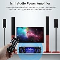 Romicta 4 Channel Bluetooth 5.0 Stereo Amplifier — image 4