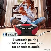 Magnavox MD6949 Portable CD Boombox with Bluetooth — image 6