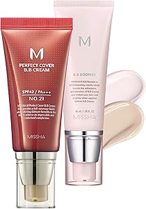 MISSHA M Perfect Cover BB Cream No.21 Light Beige & M BB Boomer Review