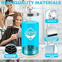 Aifeiter Barbicide 42 oz Disinfectant Jar with Stainless Steel Tray — image 6