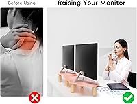 AFOOYO Dual Monitor Stand Riser — image 4