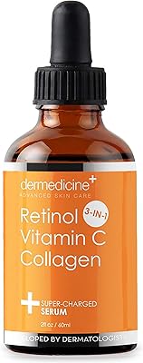 Dermedicine Retinol Vitamin C Collagen Serum 2 fl oz
