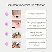 Curacoro LashFolio Narrow Promade Fans 10D-0.03 CC, 8mm-11mm — image 6