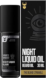 The Beard Struggle Night Liquid Elixir Beard Oil - Vanir's Wisdom, 1 Fl oz Review