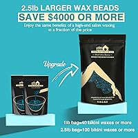 Lifestance 2.5lb Hard Blue Brazilian Bikini Wax Kit — image 3