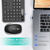 EarlyLit CK230G Wireless Keyboard and Mouse Combo — image 2