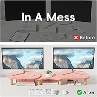 AFOOYO Dual Monitor Stand Riser — image 3