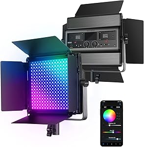 NEEWER RGB1200 RGB LED Video Light Panel Review