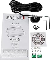 MB Quart FA1-1000.1 Mono Channel Car Audio Amplifier — image 6